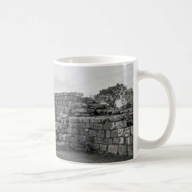 Mug Tourelle de charrettes noires sur le mur d'Hadrien (Droite)