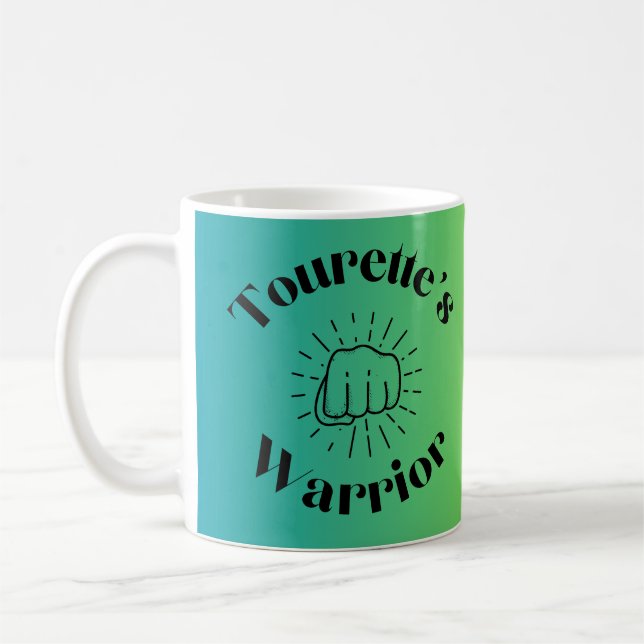 Mug Tourette au café guerrier (Gauche)