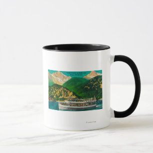 Mug Tourist Steamer sur le lac Diablo, Skagit