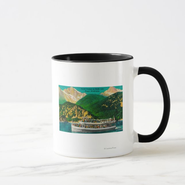 Mug Tourist Steamer sur le lac Diablo, Skagit (Droite)