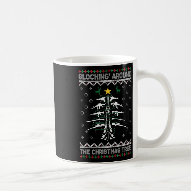 Mug Tournant autour de l'arbre de Noël Pull de Noël la (Droite)