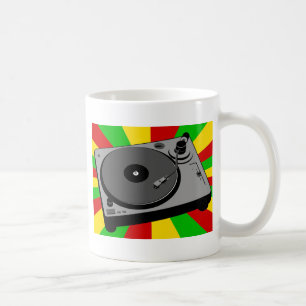 Mug Tourne-disque de Rasta