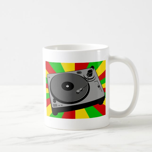 Mug Tourne-disque de Rasta (Droite)