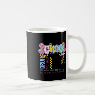 Mug Tournée Éclair Rétro Retour à l'école Enseignant K