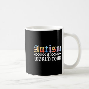 Mug Tournée Vintage Autism Mois de la sensibilisation