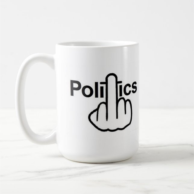 Mug Tourner la politique en dérapage d'oiseaux (Gauche)