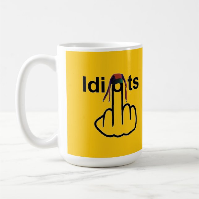 Mug Tourner les idiots de boue (Gauche)