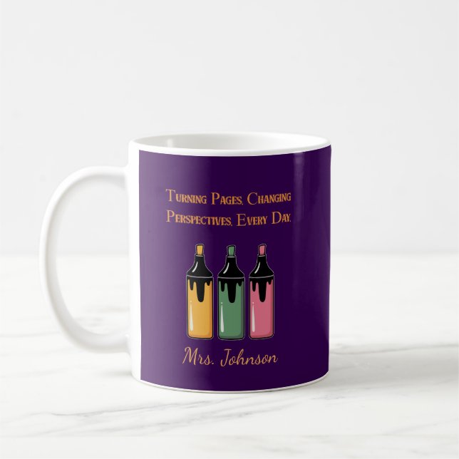 Mug Tourner les pages, changer de perspective, chaque  (Gauche)