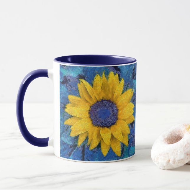 Mug Tournesol (Avec donut)