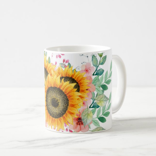 Mug Tournesol (Devant droit)