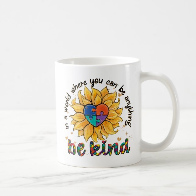 Mug Tournesol autiste (Droite)