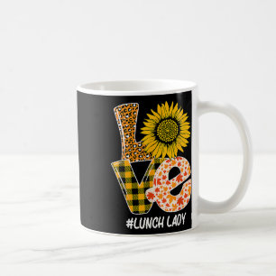 Mug Tournesol Automne Automne Amour Déjeuner Dame Drôl