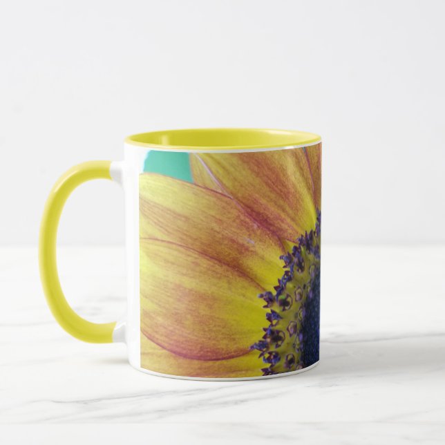 Mug Tournesol bleu (Gauche)