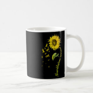 Mug Tournesol de sensibilisation à la neurooblastomie