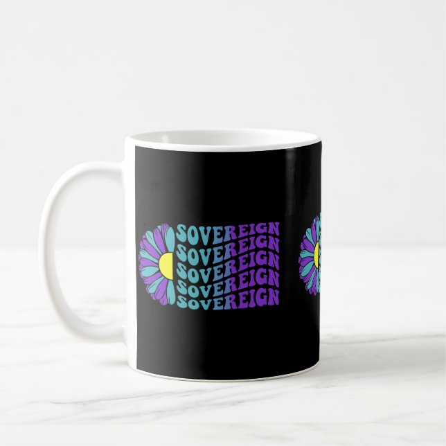 Mug Tournesol de sensibilisation à la prévention du su (Gauche)