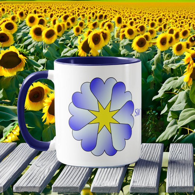 Mug Tournesol de Slava Ukraini (Créateur téléchargé)