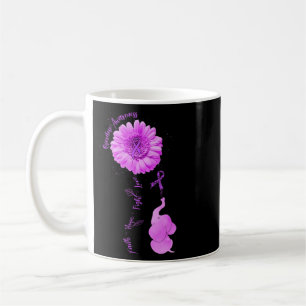 Mug Tournesol éléphant Foi Espoir Combat Amour Surdose