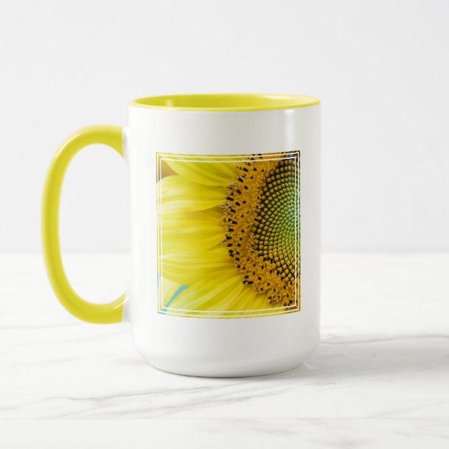 Mug Tournesol lumineux (Gauche)