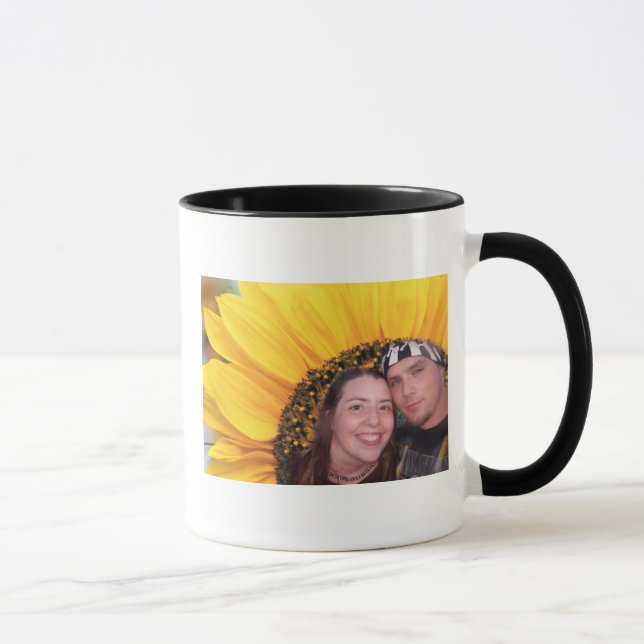 Mug tournesol moi et Dan (Droite)