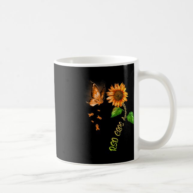 Mug Tournesol papillon RSD Sensibilisation aux SPRC (Droite)