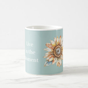 Mug Tournesol Vivre l'Instant