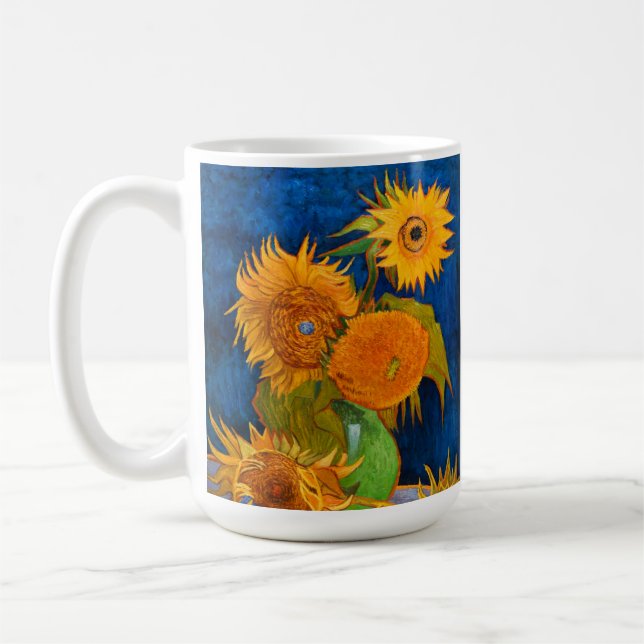 Mug Tournesols de Van Gogh (Gauche)