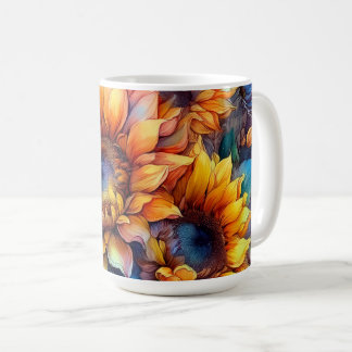 Mug Tournesols en aquarelle