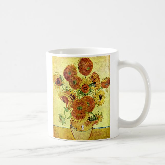 Mug Tournesols peignant Van Gogh (Droite)