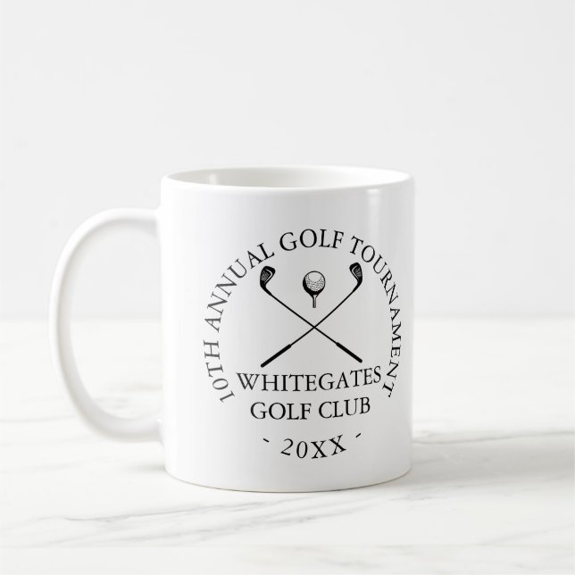 Mug Tournoi de golf personnalisé  (Gauche)