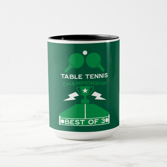 Mug Tournoi de tennis de table (Centre)