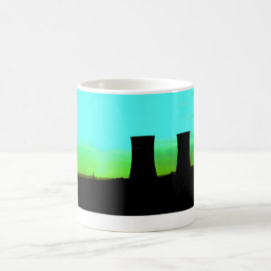 Mug tours de tinsley au tir éloigné d'aube