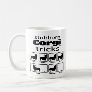 Mug Tours têtus de corgi