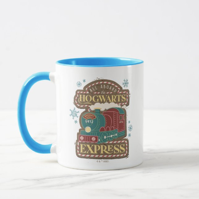 Mug Tous à bord de HOGWARTS™ Express Noël Cookie (Gauche)