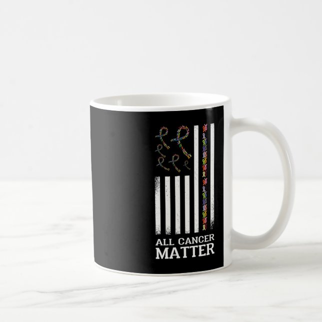 Mug Tous le cancer compte la sensibilisation dire le c (Droite)