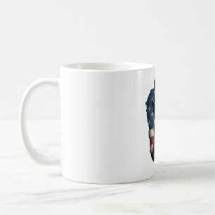 Mug TOUS LES AMÉRICAINS Amateurs de CHIENS pit bull