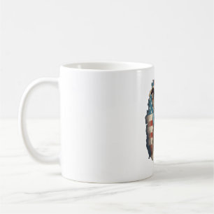 Mug TOUS LES AMÉRICAINS Amateurs de CHIENS pit bull 1