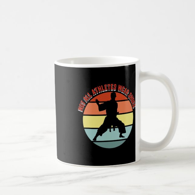 Mug Tous les athlètes ne portent pas de chaussures drô (Droite)