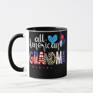 Mug Tous les ballons de grand-mère américains Léopard