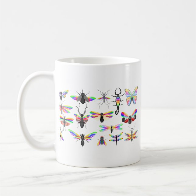Mug Tous les bogues arc-en-ciel (Gauche)