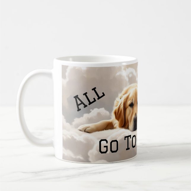 Mug Tous les Chiens vont au Ciel (Gauche)