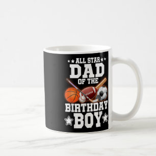 Mug Tous Les Étoiles Papa De L'Anniversaire Boy Basket