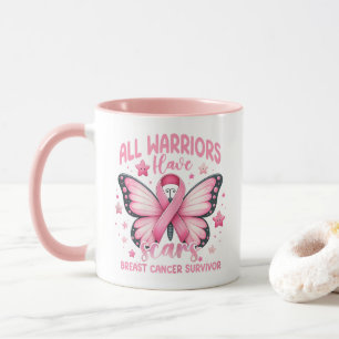 Mug Tous les guerriers ont des cicatrices Survivant du