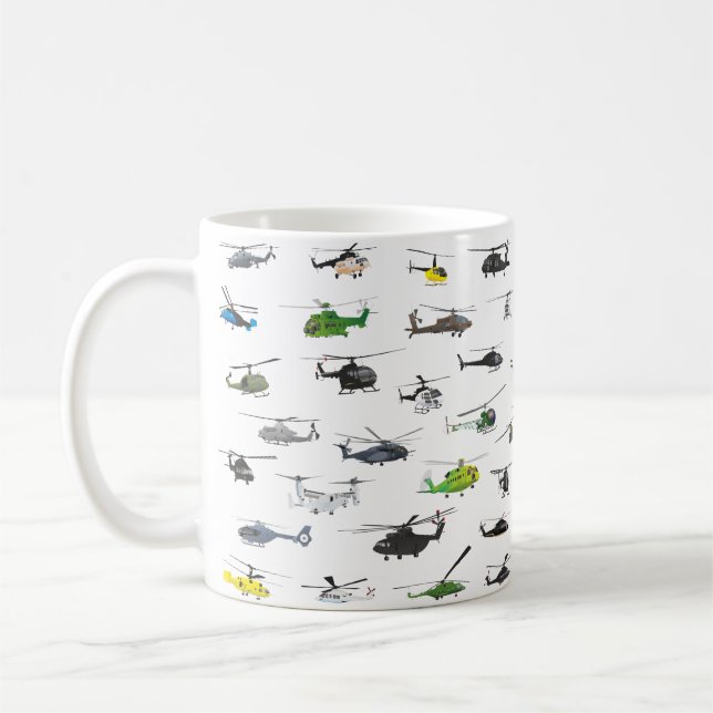 Mug Tous les hélicoptères (Gauche)