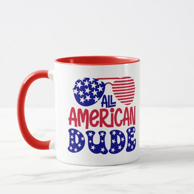 Mug Tous les mecs américains (Gauche)