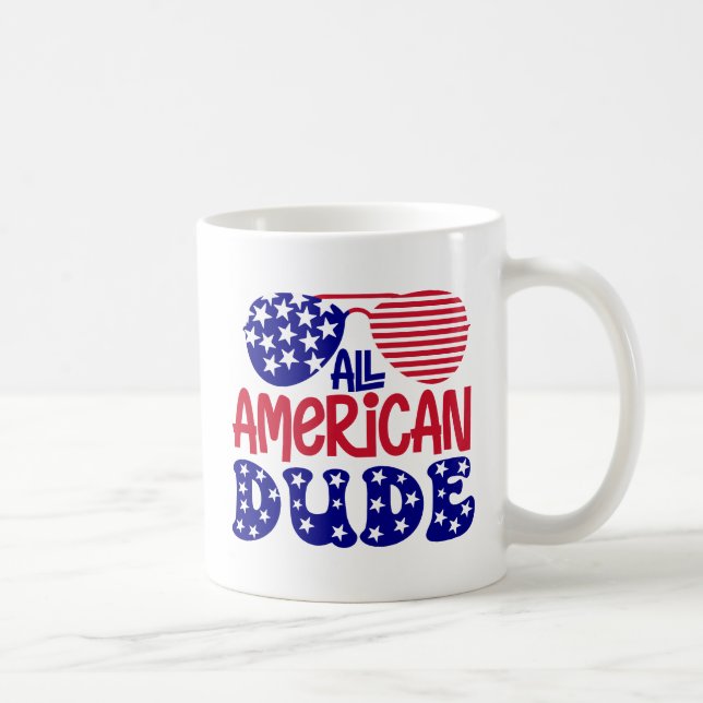 Mug Tous les mecs américains (Droite)