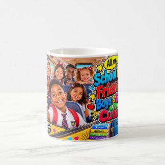 Mug Tous mes amis du bus scolaire ; les garçons et les