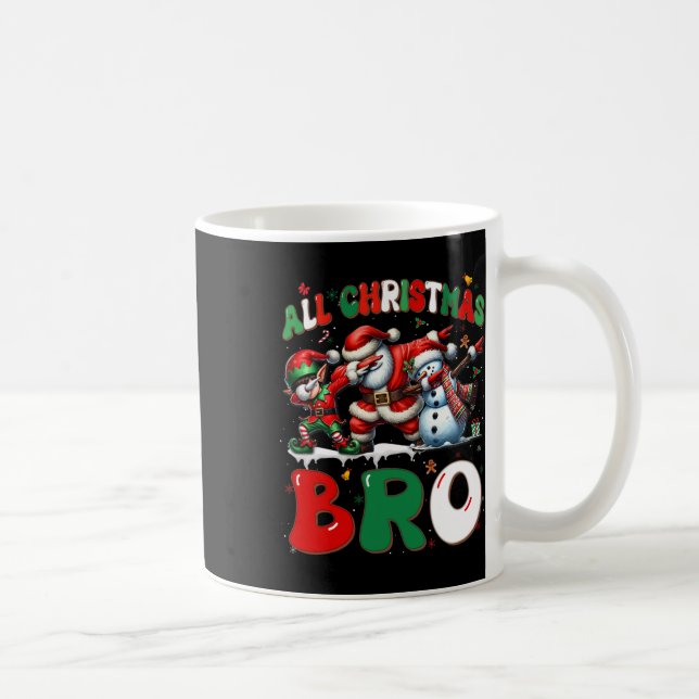 Mug Tous Noël Bras Noël Père Noël Elf Snowman M (Droite)