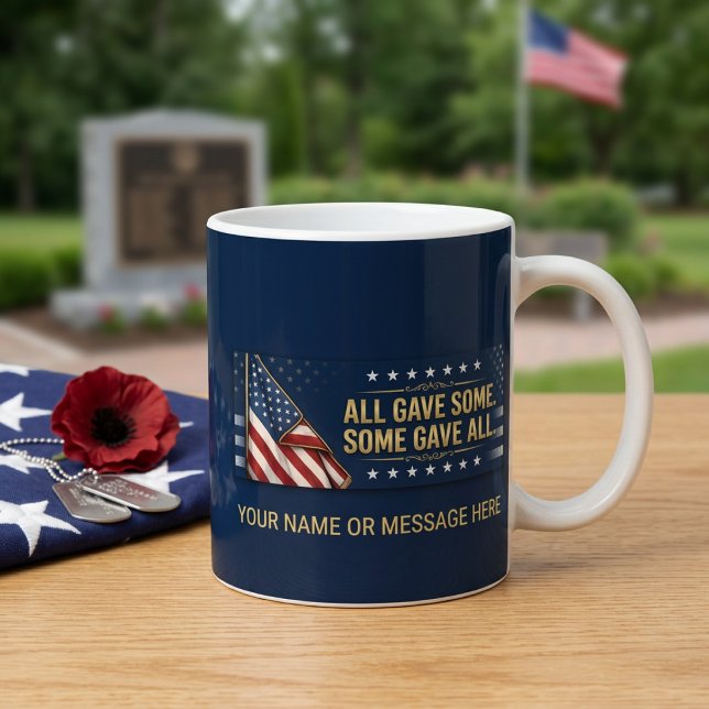 Mug Tous ont donné quelque chose, certains ont tout do (Créateur téléchargé)