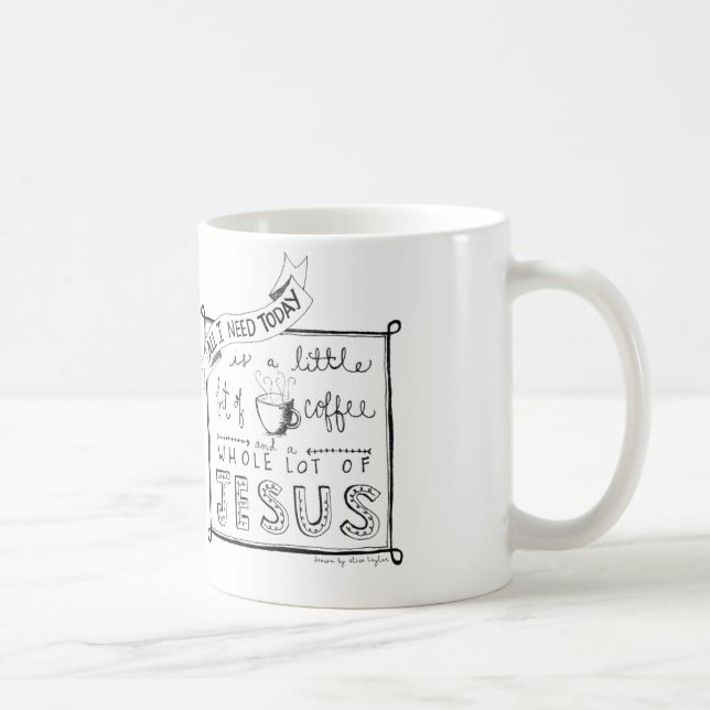 Mug Tous que j'ai besoin aujourd'hui… (Droite)