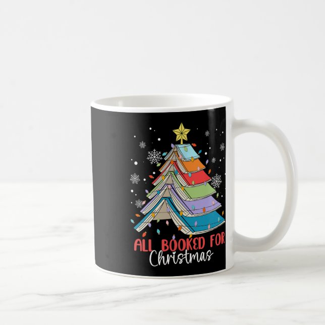 Mug Tous Réservés Pour Noël Livre Arbre de Noël Lumièr (Droite)